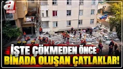 Maltepe'deki Çöken Bina İlgili Yeni Görüntü! | A Haber