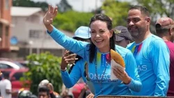 María Corina Machado back in Venezuela after 10 months in exile