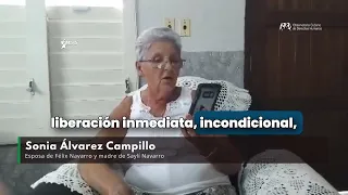"A message of hope": Wife of Félix Navarro and mother of Saylí thanks the European Parliament