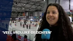 Развлечения на льду для людей с физическими и интеллектуальными ограничениями