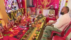 Excerpts from Durga Puja Held at Vishnu Kchetra Mandir Port Louis