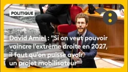 Le ministre chargé de la Fonction publique David Amiel est l'invité de "Tout est politique"