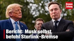 Report: Musk personally ordered Starlink slowdown | krone.tv NEWS