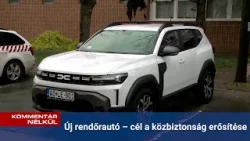 Új autót kapott a Gyöngyösi Rendőrkapitányság a Versenyképes Járások Program keretében