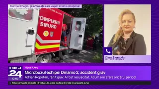 Minibus carrying Dinamo junior players crashes into a tree: one man dead