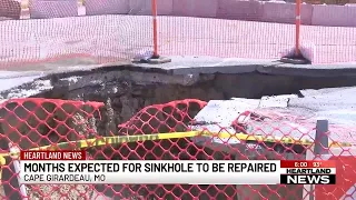 Cape Girardeau sinkhole repair expected to take months