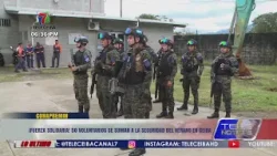 ¡Fuerza solidaria! 50 voluntarios se suman a la seguridad del verano en La Ceiba