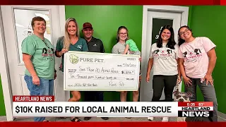 Heartland small business raises more than $10K for animals in need