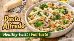Sehat Ka Swad Presents : Pasta Alfredo | Healthy Pasta Recipe