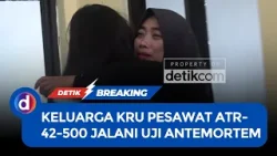 Keluarga Kru ATR 42-500 Jalani Uji Antemortem di Makassar-Bogor