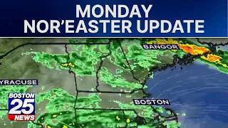 Mass. nor’easter futurecast: Flooding rain, strong winds linger. See when improvements arrive