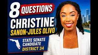 Christine Sanon-Jules Olivo, Candidate for FL State Senate District 34, on Kindness & Hard Work