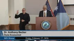Minnesota Management and Budget Press Conference 2/27/26