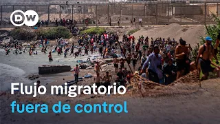 Hundreds of migrants cross irregularly from Morocco to Spain