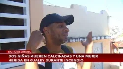 Dos niñas mueren calcinadas y una mujer herida en Gualey durante incendio Dos niñas mueren calcinadas y una mujer herida en Gualey durante incendio