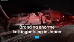 Brand na enorme kettingbotsing Japan, 2 doden | RTL Nieuws Brand na enorme kettingbotsing Japan, 2 doden | RTL Nieuws