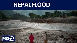 Thousands missing in Nepal after deadly flood; teacher lauded as hero | KTVU