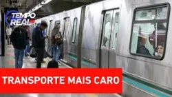 São Paulo deve anunciar aumento nas tarifas de ônibus e metrô | TEMPO REAL