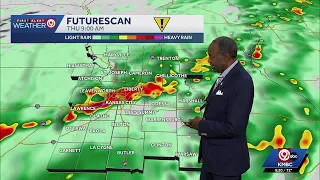 Kansas City weather for October 1: Heavy rain in waves