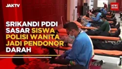 Srikandi PDDI Sasar Siswa Polisi Wanita Jadi Pendonor Darah