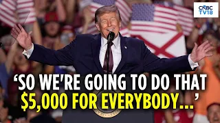 WATCH FULL SPEECH: Trump Repeats $5,000 Dividend Pledge If Republicans Win 2026 Midterms | N18G
