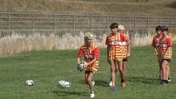 El rugbi, eina de cohesió i formació entre els joves de Girona i Perpinyà