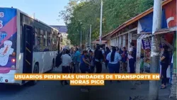 Usuarios demandan mejoras en el servicio de transporte urbano en Managua
