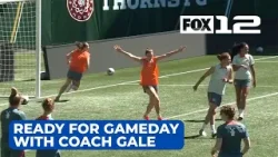 Portland Thorns gear up for gameday with Rob Gale as interim head coach