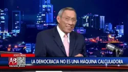 EDITORIAL "LA DEMOCRACIA NO ES UNA MÁQUINA CALCULADORA" - 13 DE ENERO DEL 2026