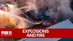 Fire, explosions at Menomonee Falls business | FOX6 News Milwaukee