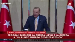 ? ADVERTENCIA DE ERDOGAN | Afirma que el conflicto en Medio Oriente paraliza la región