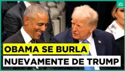 Obama Mocks Trump Over White House Decor and Criticizes His Priorities