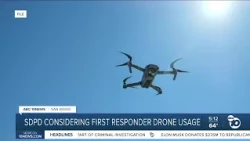 San Diego Police Chief wants to use drones as first responders