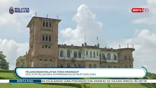 3 OKT 2026 -BPG- PELANCONGAN MALAYSIA TERUS MENINGKAT: 28.8 JUTA PELANCONG ANTARABANGSA SETAKAT OGOS