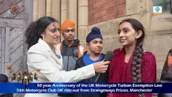 Sikh riders mark 50 years of helmet exemption