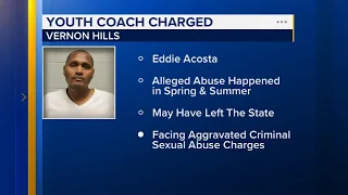 Chicago-area coach wanted for sex abuse of 12-year-old softball player may have left state: police