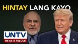 Trump, may makahulugang banta laban sa Iran; US President, dapat umanong parusahan ayon sa Iran