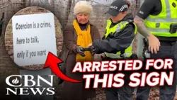 Grandma Charged Under Controversial Scottish Law for Holding a Sign