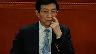 Egyptian Senate President received in Beijing by Wang Huning