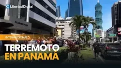 Un terremoto de magnitud 7,7 sacude Panamá y obliga a activar la alerta de tsunami