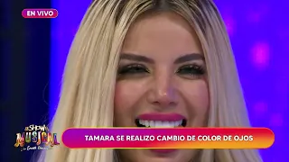 Tamara se somete a cambio de color de sus ojos | Es Show El Musical