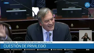 SENATOR MARTÍN SORIA - SESSION 07/26/16