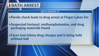 Police: Man on parole found with drugs and related distributing materials
