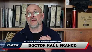 ACONTECER 2nd 09/15 RAUL FRANCO deactivated soybean for pigs part 2