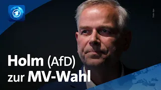 Leif-Erik Holm von der AfD: Statement zur Wahl in Mecklenburg-Vorpommern