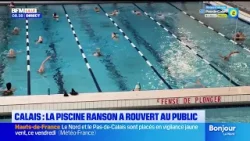 A Calais, la piscine Ranson a rouvert après un mois et demi de fermeture. A Calais, la piscine Ranson a rouvert après un mois et demi de fermeture.