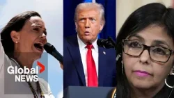 Trump backs Maduro ally in Venezuela, sidelines opposition leader Machado