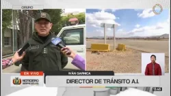 Carreteras desde Oruro están expeditas, la Policía recomienda precaución al conducir Carreteras desde Oruro están expeditas, la Policía recomienda precaución al conducir