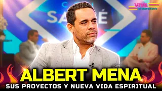 Albert Mena reveals details about his projects and his new spiritual life | Vive el Espectáculo