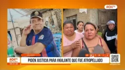 Trujillo: Piden justicia para vigilante que fue atropellado